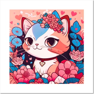 Spring Calico Posters and Art